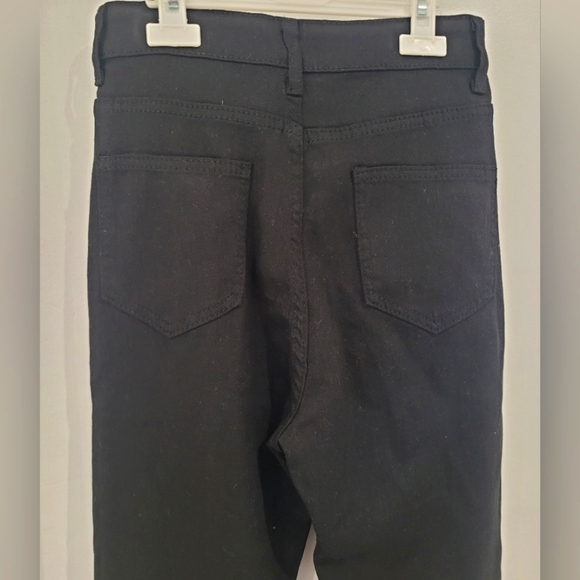 NWOT- Black High Waist Stretchy Flare Jeans- Small/Medium - Picture 6 of 6